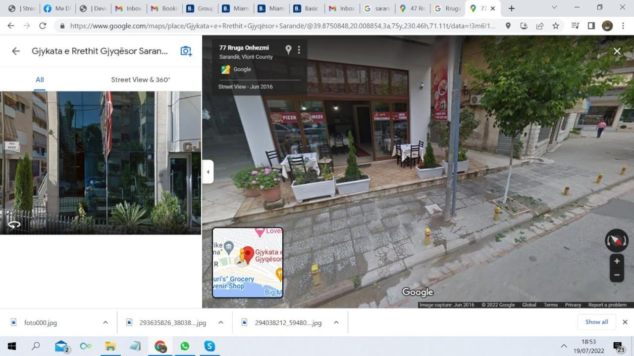 Saranda City Center & Beach Apartament 2 Bed Room Exterior foto